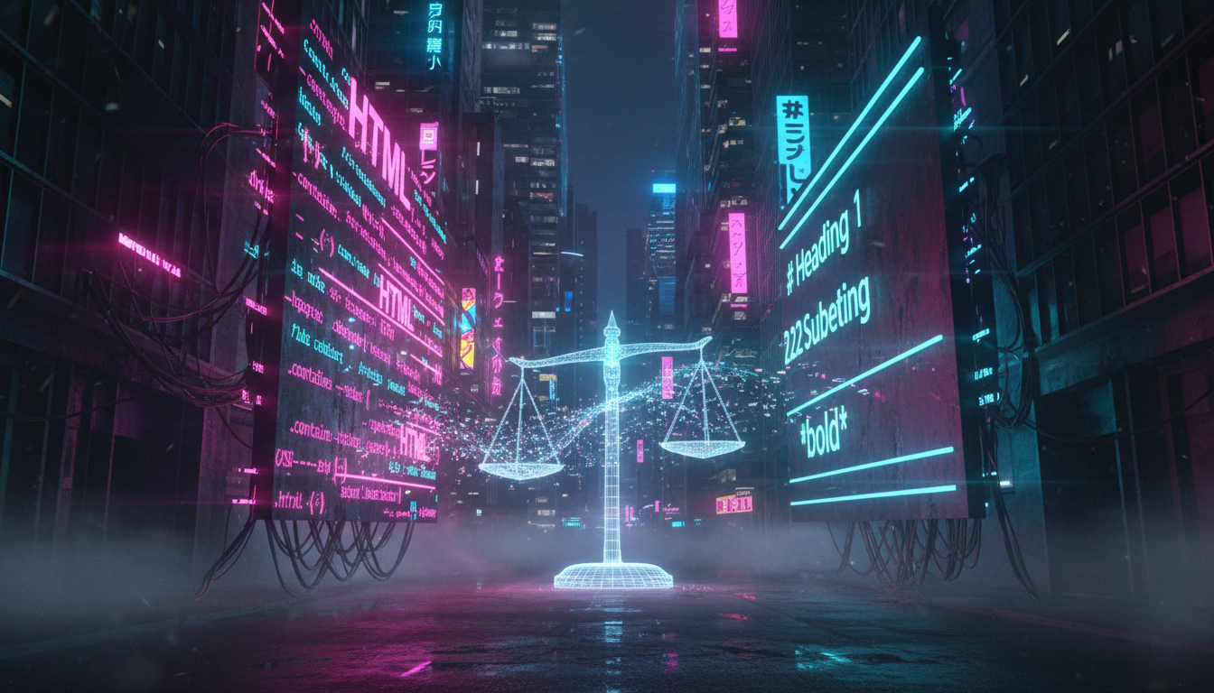 Header image for Is HTML really 